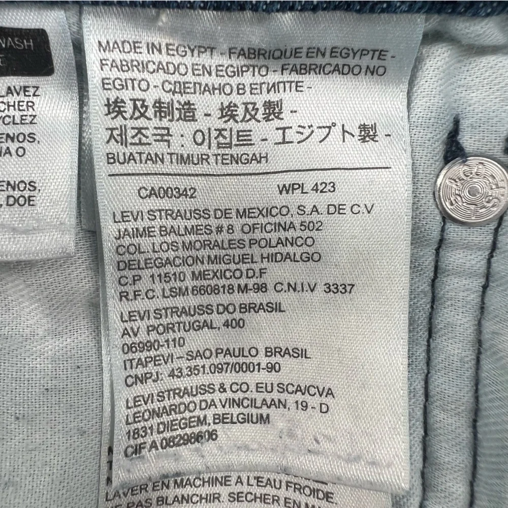 Levi's 511 Slim Fit Jeans Size 34 x 32 Men's